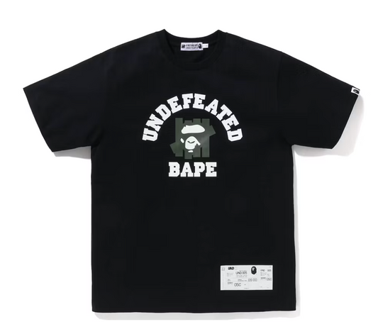 BAPE x Undefeated College T-shirt